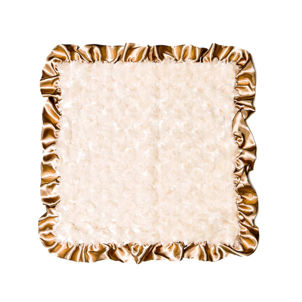 Champagne Rosebuds Security Blanket