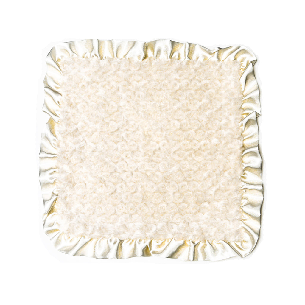 Ivory Rosebuds Security Blanket