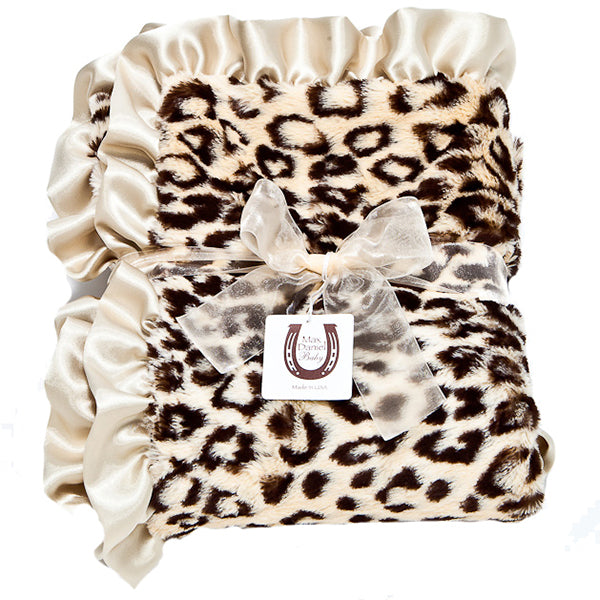 Cheetah print baby discount blanket