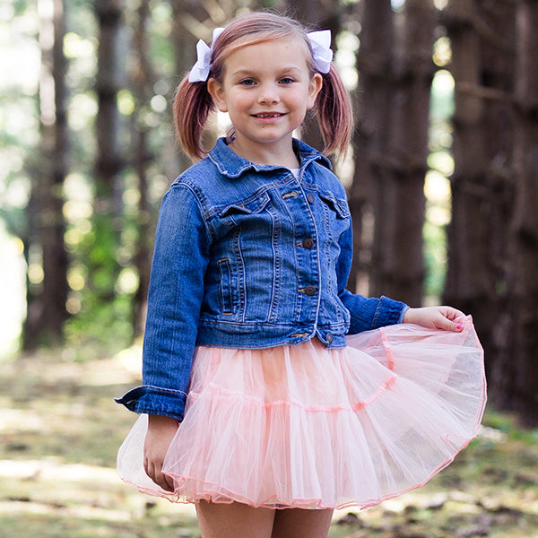 Pink Ruffle Bloomers with Leopard Bow - Max Daniel