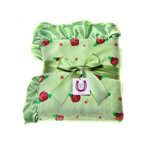 Apple Blossom Baby Blanket