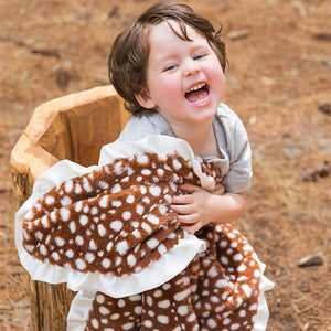 Fawn Baby Blanket