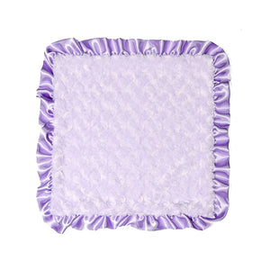 Lavender Rosebuds Security Blanket