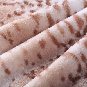 Snow Leopard Baby Blanket